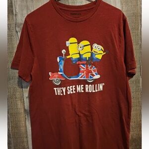 Minions Red Graphic Tee - Short Sleeve
